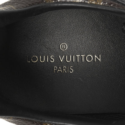 Louis Vuitton Suede Monogram Run Away Sneakers 36 Black 7 of 8
