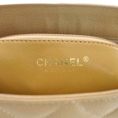 Chanel Caviar Quilted Medallion Tote Beige 8 of 9