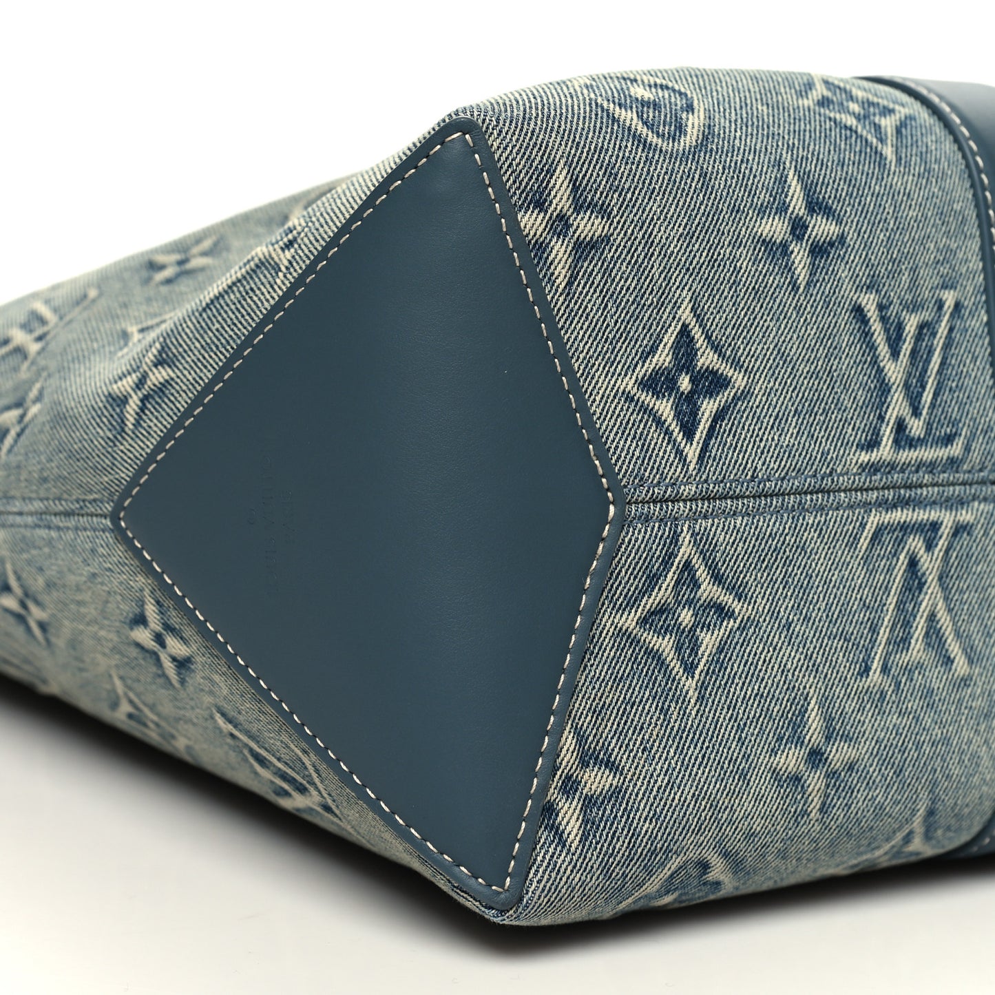 Monogram Washed Denim Weekend Tote NM