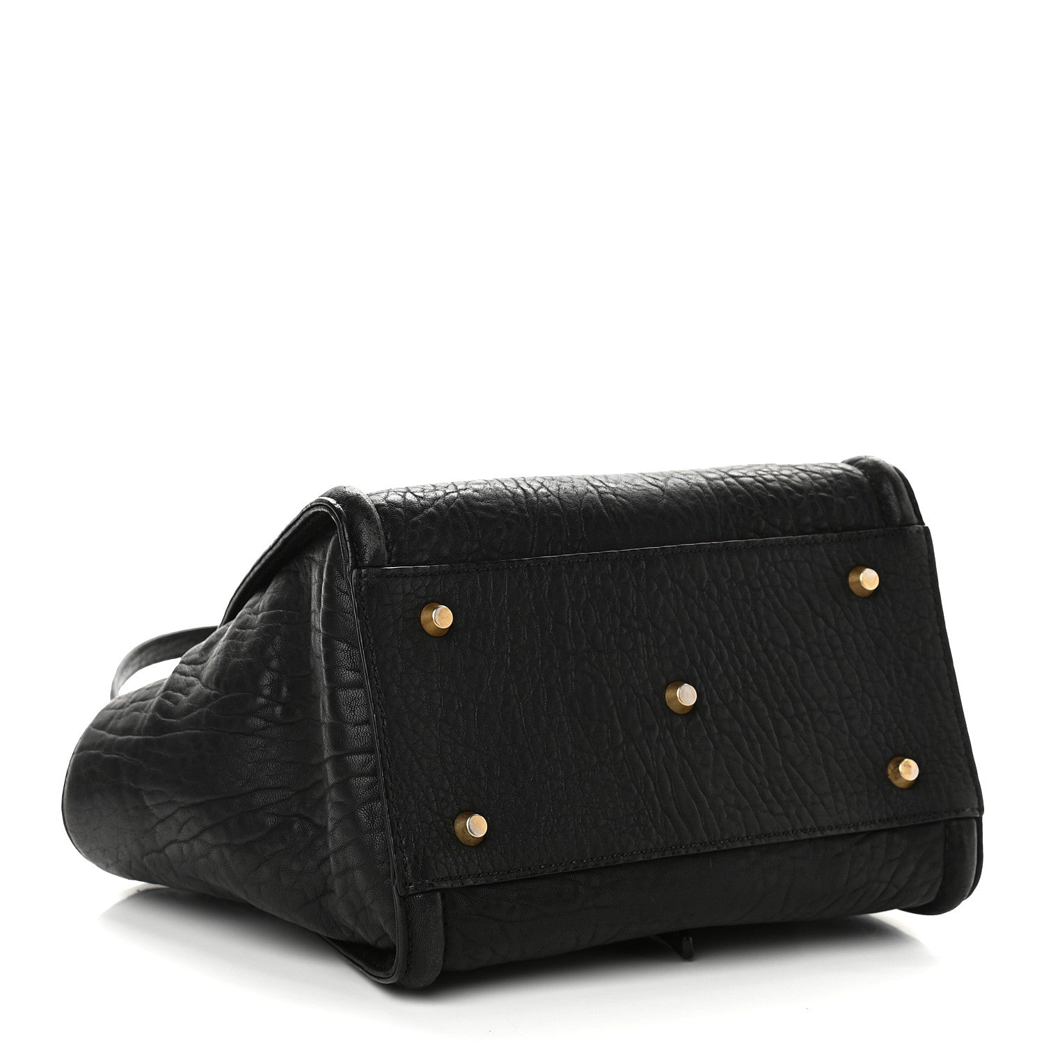 MCM Calfskin Small Kathy Tote Black 4 of 11