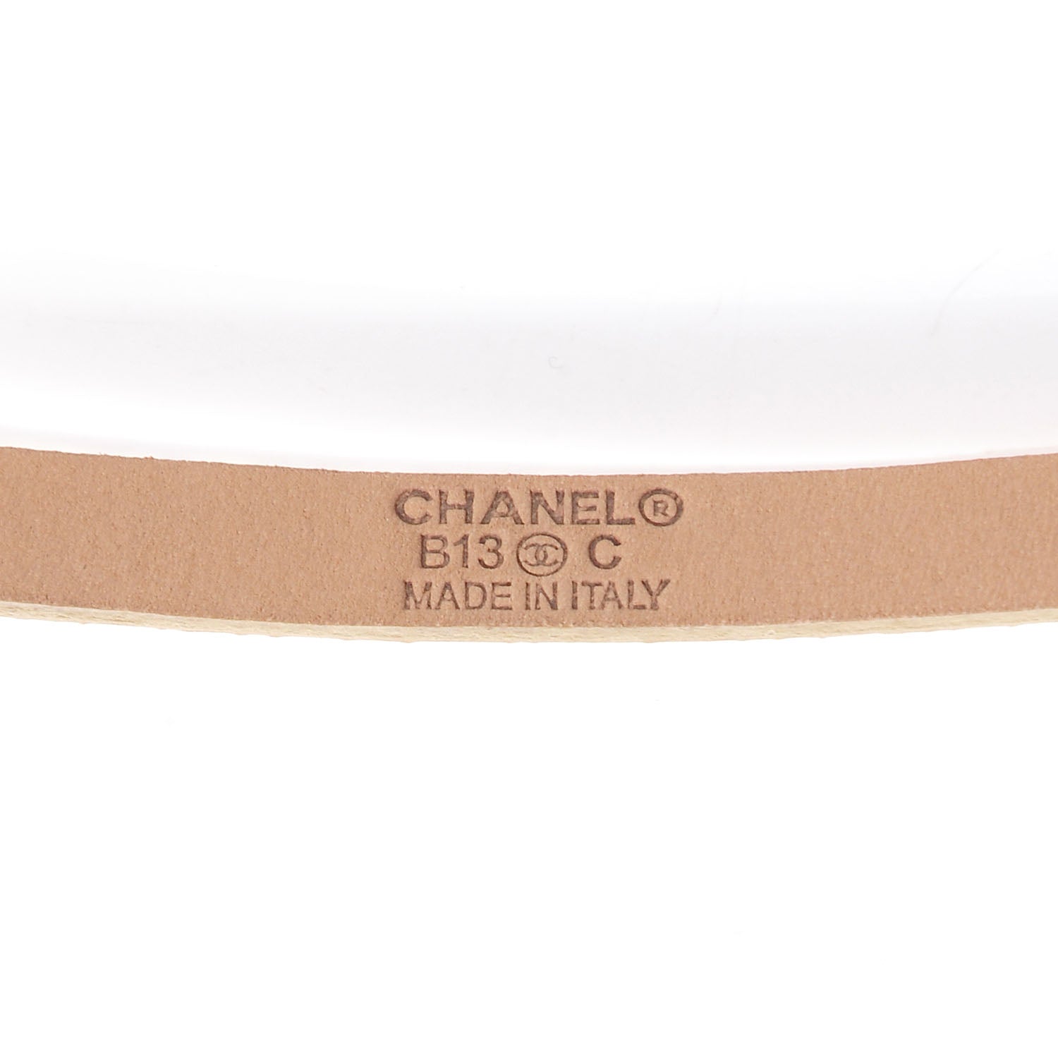 Chanel Pearl and Leather CC Double Wrap Belt Gold 6 of 8