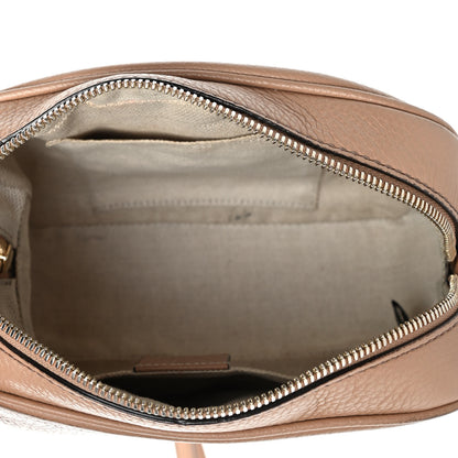Gucci Pebbled Calfskin Small Soho Disco Bag Camelia 4 of 4