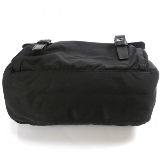 Prada Tessuto Nylon Messenger Bag Black 4 of 9
