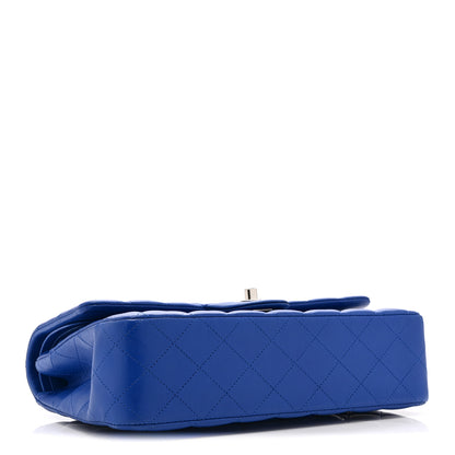 Chanel Lambskin Quilted Medium Double Flap Blue 4 of 10