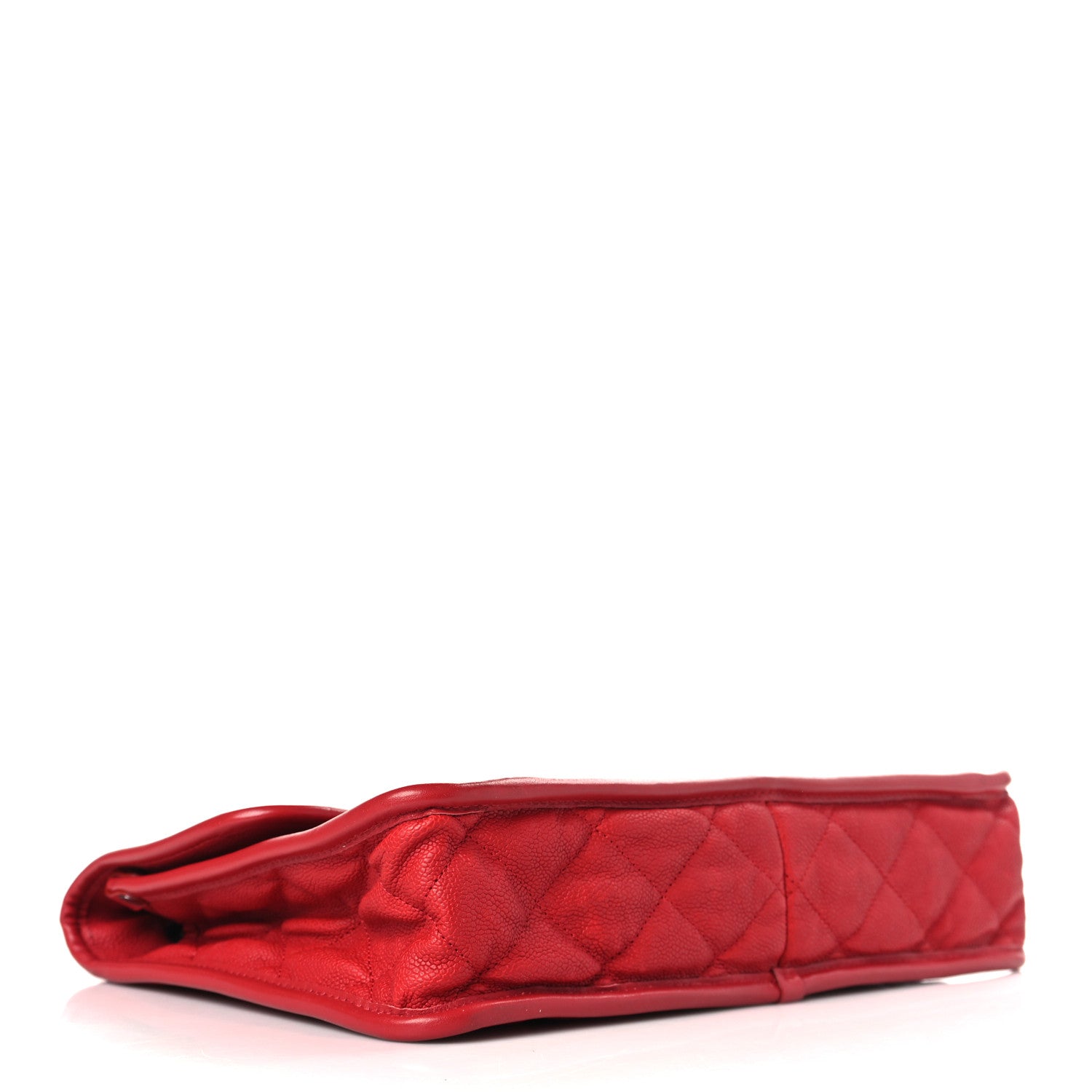 Chanel Caviar Quilted Large French Riviera Flap Red 4 of 10