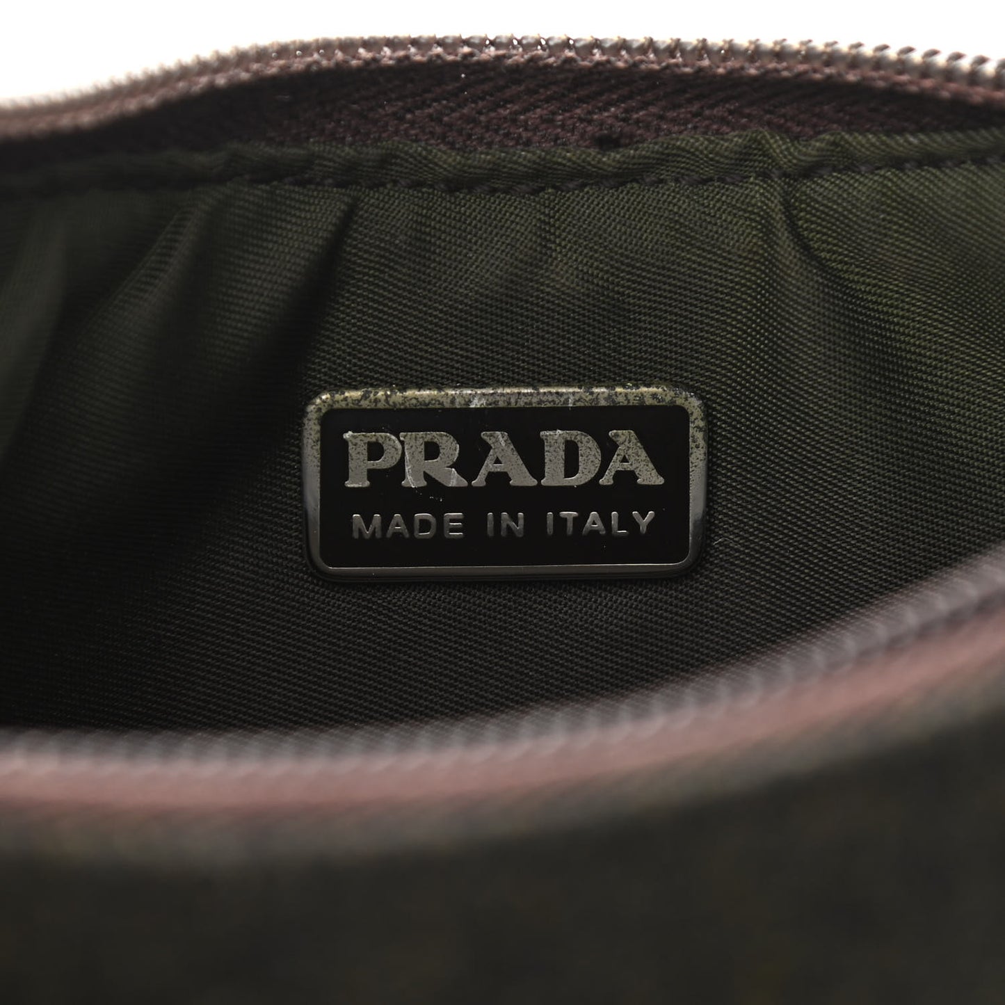 Wool Sport Shoulder Bag Brown