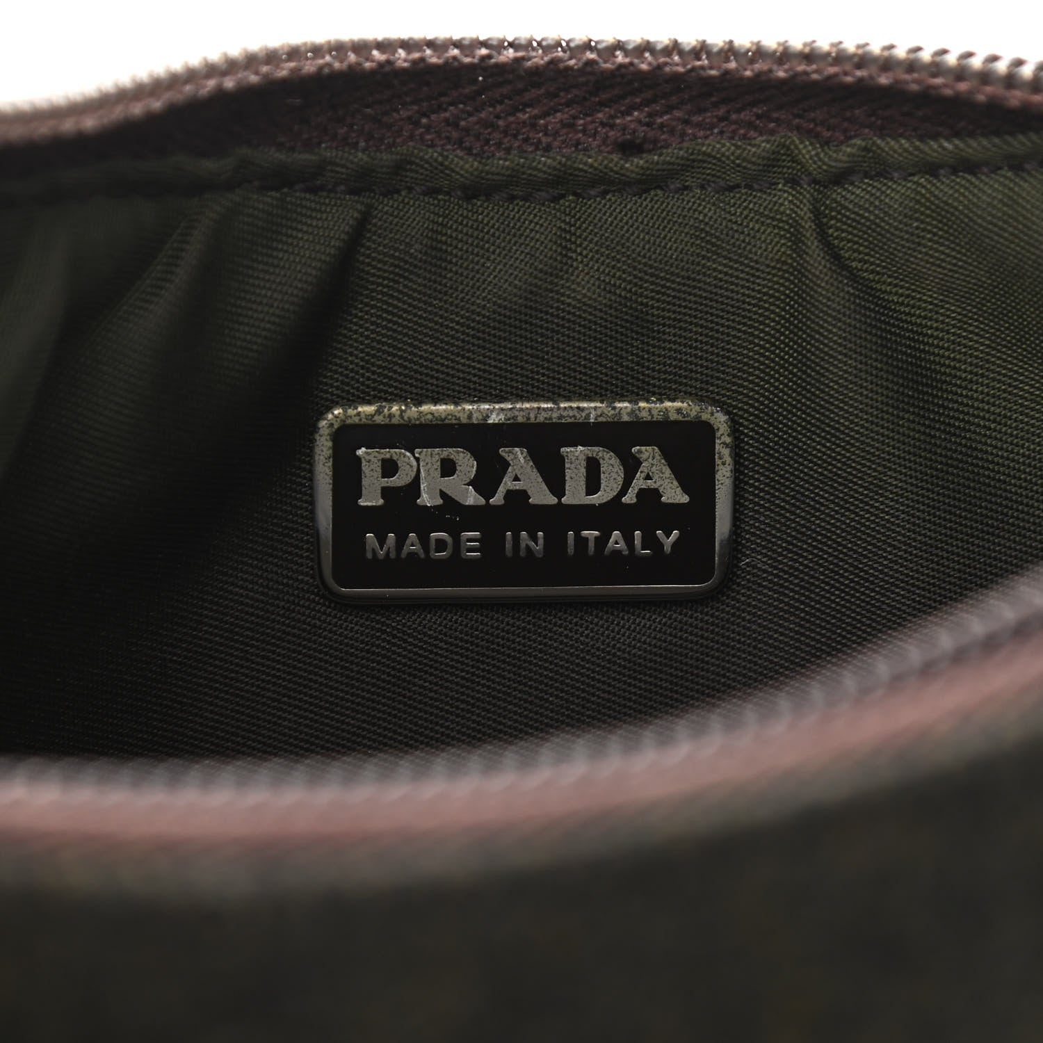 Prada Wool Sport Shoulder Bag Brown 8 of 10