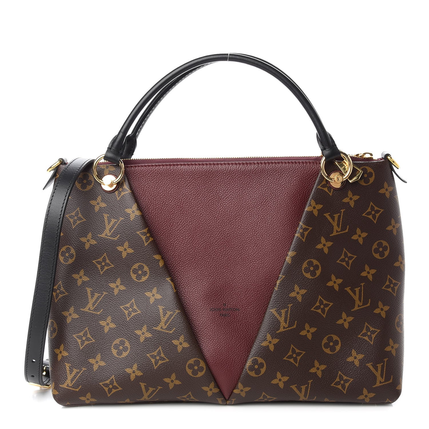 Louis Vuitton Monogram V Tote MM Bordeaux 1 of 8