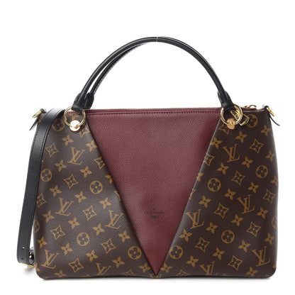 Louis Vuitton Monogram V Tote MM Bordeaux 1 of 8