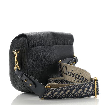 Christian Dior Grained Calfskin Large Bobby Flap Black 3 of 12