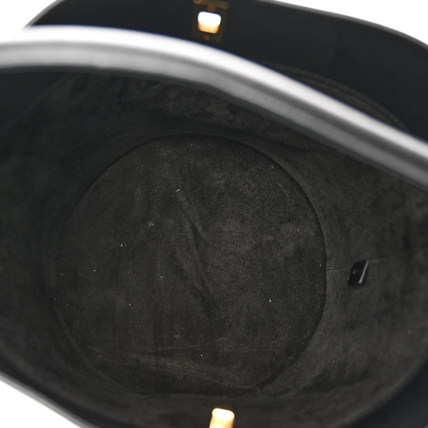 Celine Smooth Calfskin Bucket 16 Bag Black 6 of 9