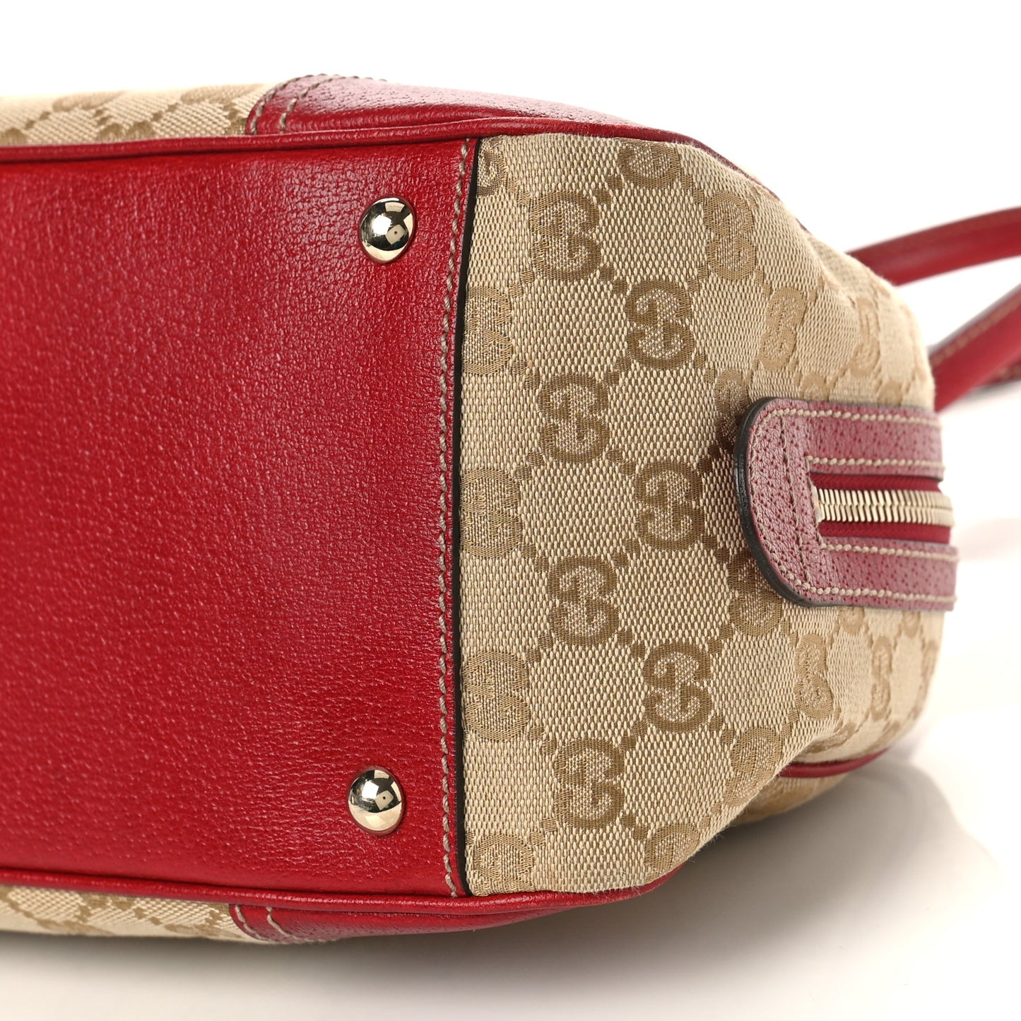 Monogram Small Princy Satchel Red