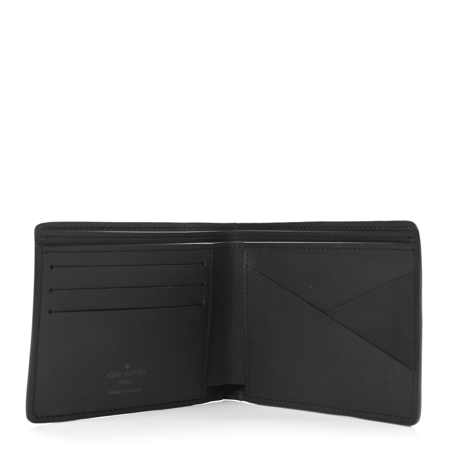 Calfskin Monogram Shadow Multiple Wallet Black