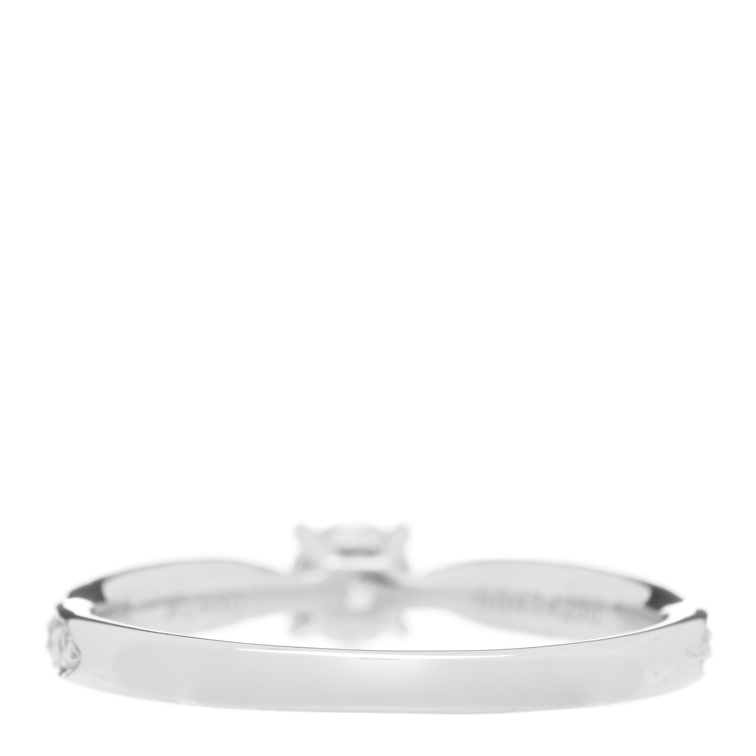 Tiffany Platinum Diamond .18ct Harmony Round Brilliant Engagement Ring 47 4 3 of 5
