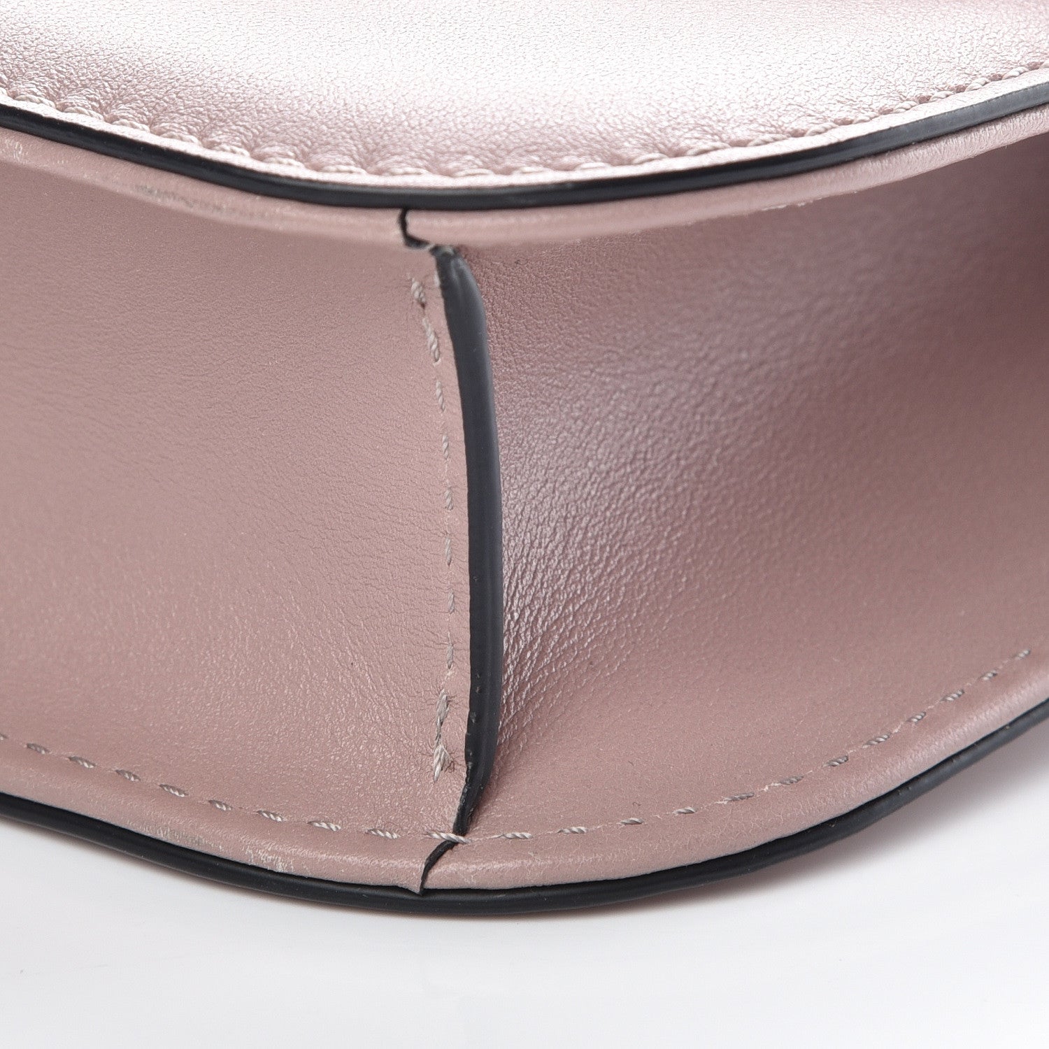 Valentino Garavani Vitello Small Glam Lock Rockstud Flap Poudre 8 of 8