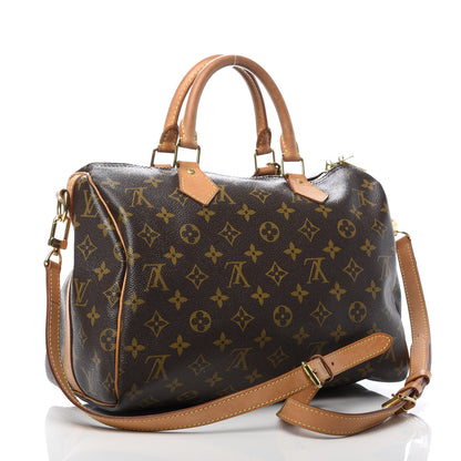 Louis Vuitton Monogram Speedy Bandouliere 30 3 of 12