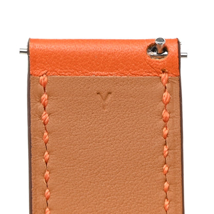 Hermes Swift 29mm Cape Cod Watch Strap Orange 6 of 7