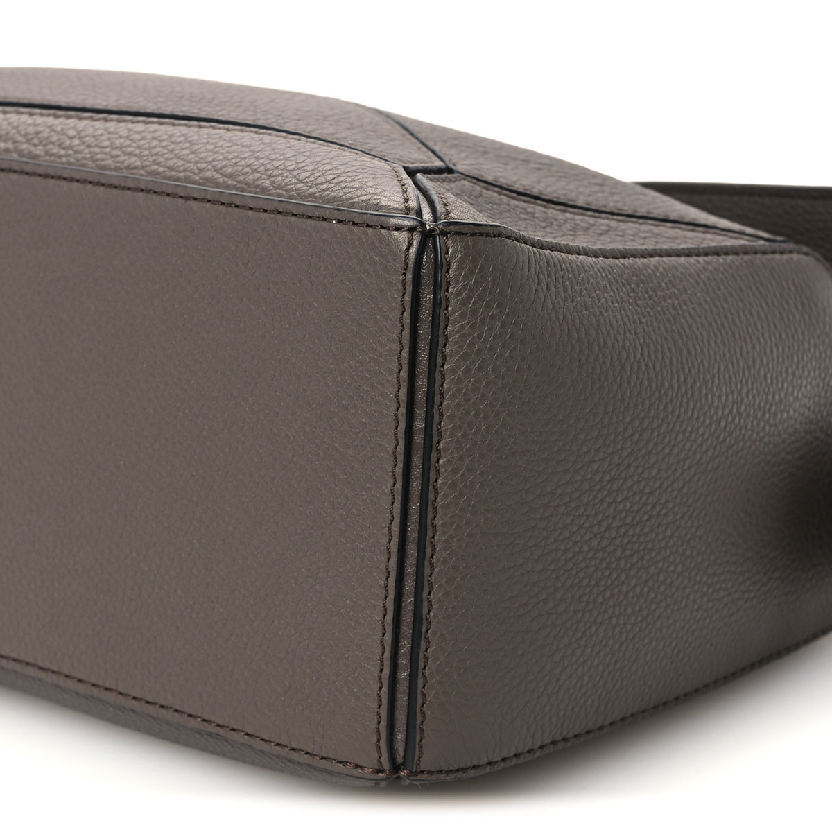 Calfskin Small Puzzle Bag Dark Taupe