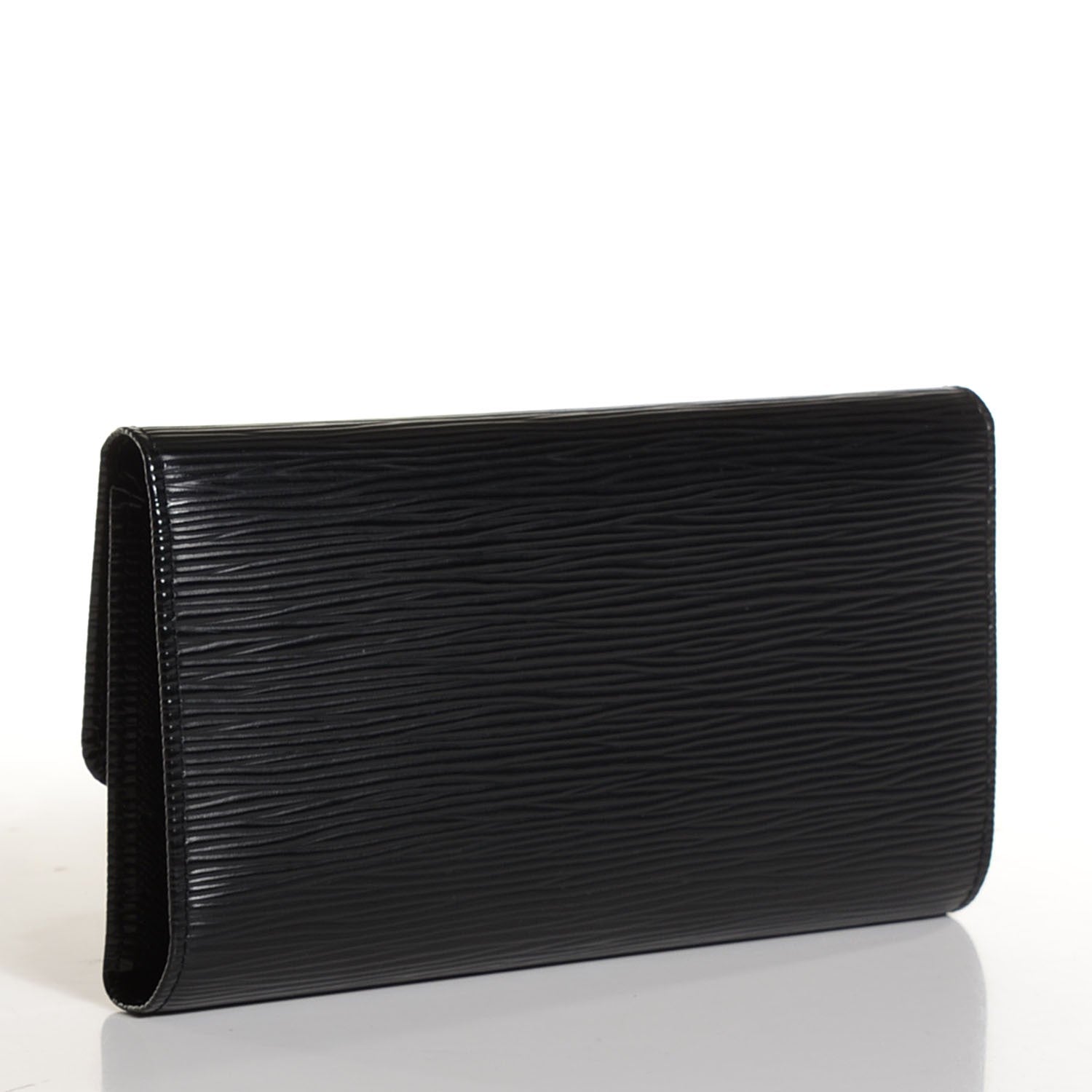 Louis Vuitton Epi Porte Tresor International Wallet Black 3 of 7