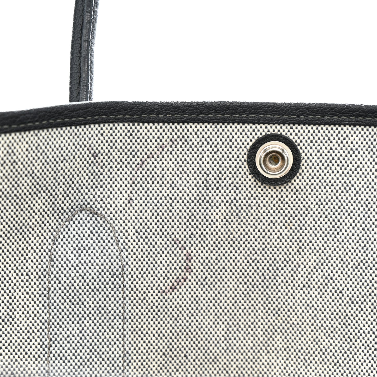 Buffle Skipper Toile Garden Party 36 MM Tote Black