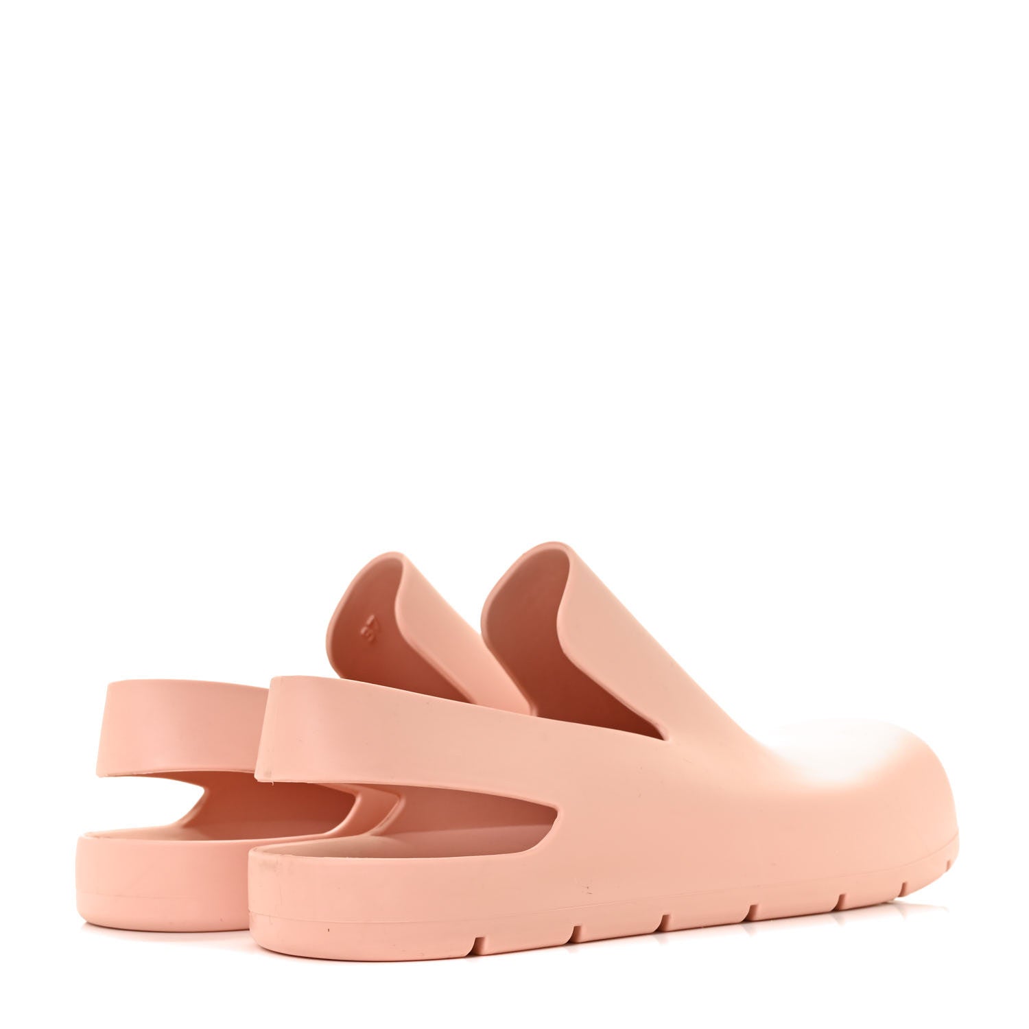 Bottega Veneta Rubber Puddle Sandals 37 Peachy 4 of 7