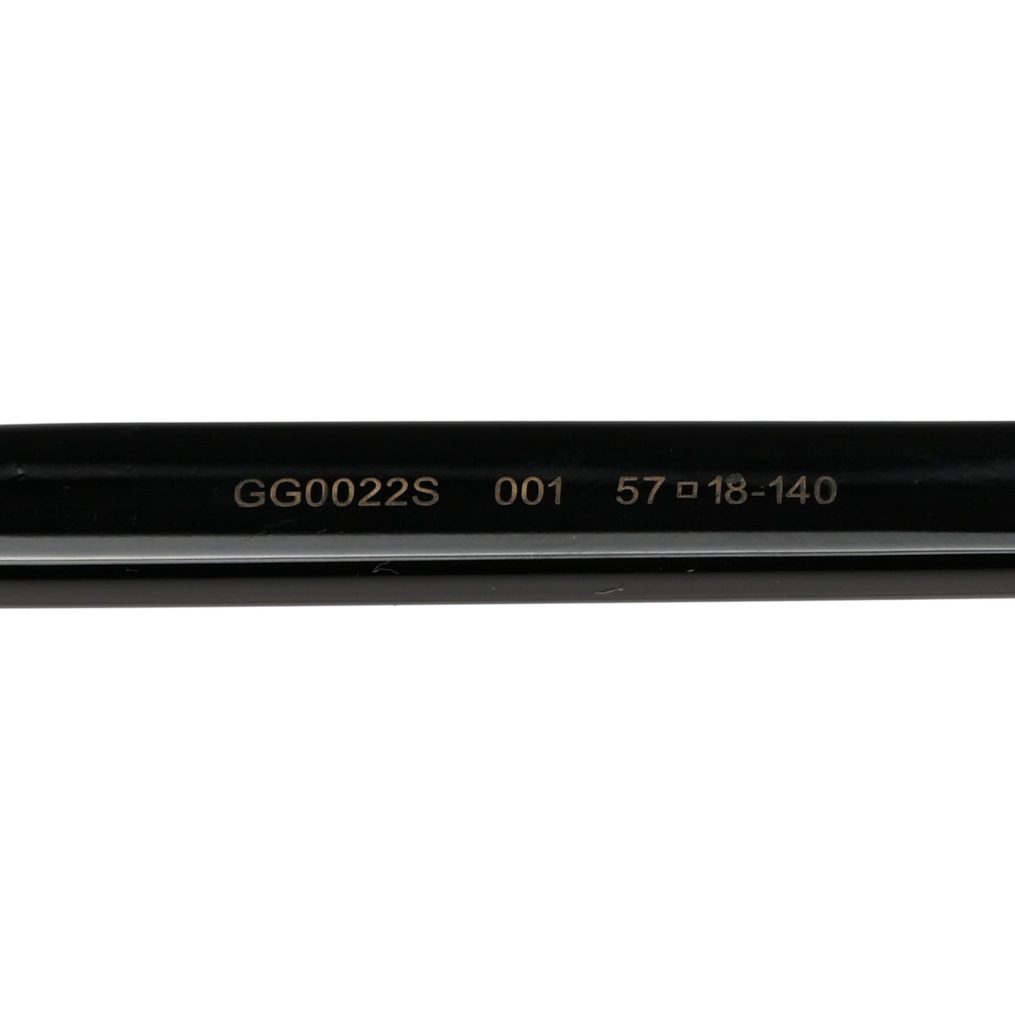 Acetate GG Sunglasses GG0022S Black