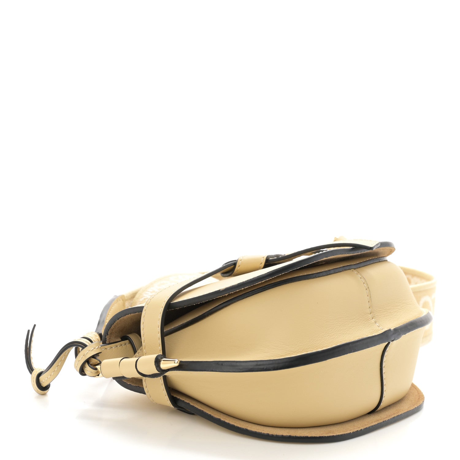 Loewe Calfskin Jacquard Mini Gate Dual Bag Butter 4 of 10