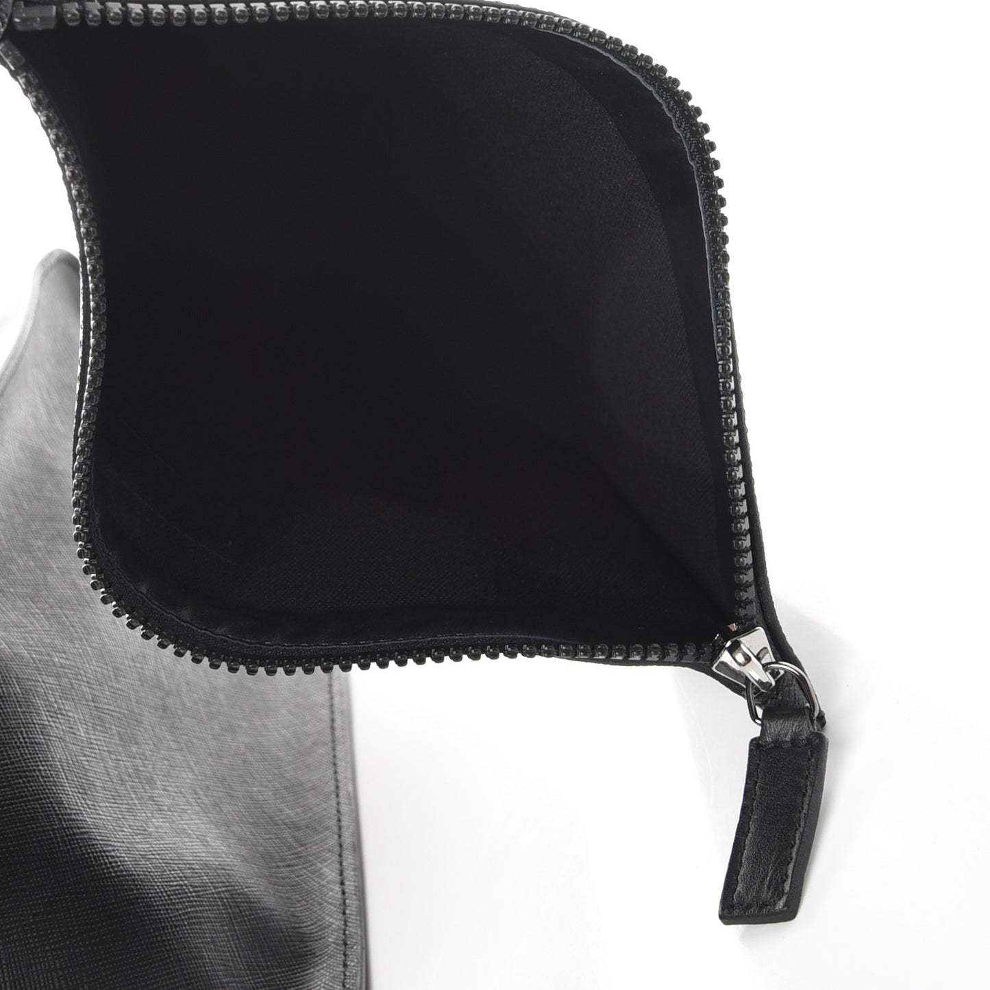 Grained Calfskin Palazzo Medusa Shopping Tote Black