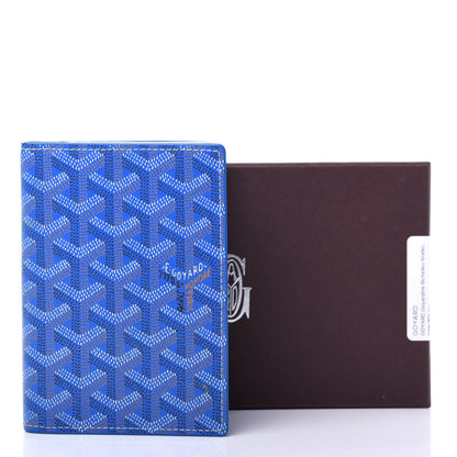 Goyard Goyardine Pocket Organizer Wallet Sky Blue 7 of 8