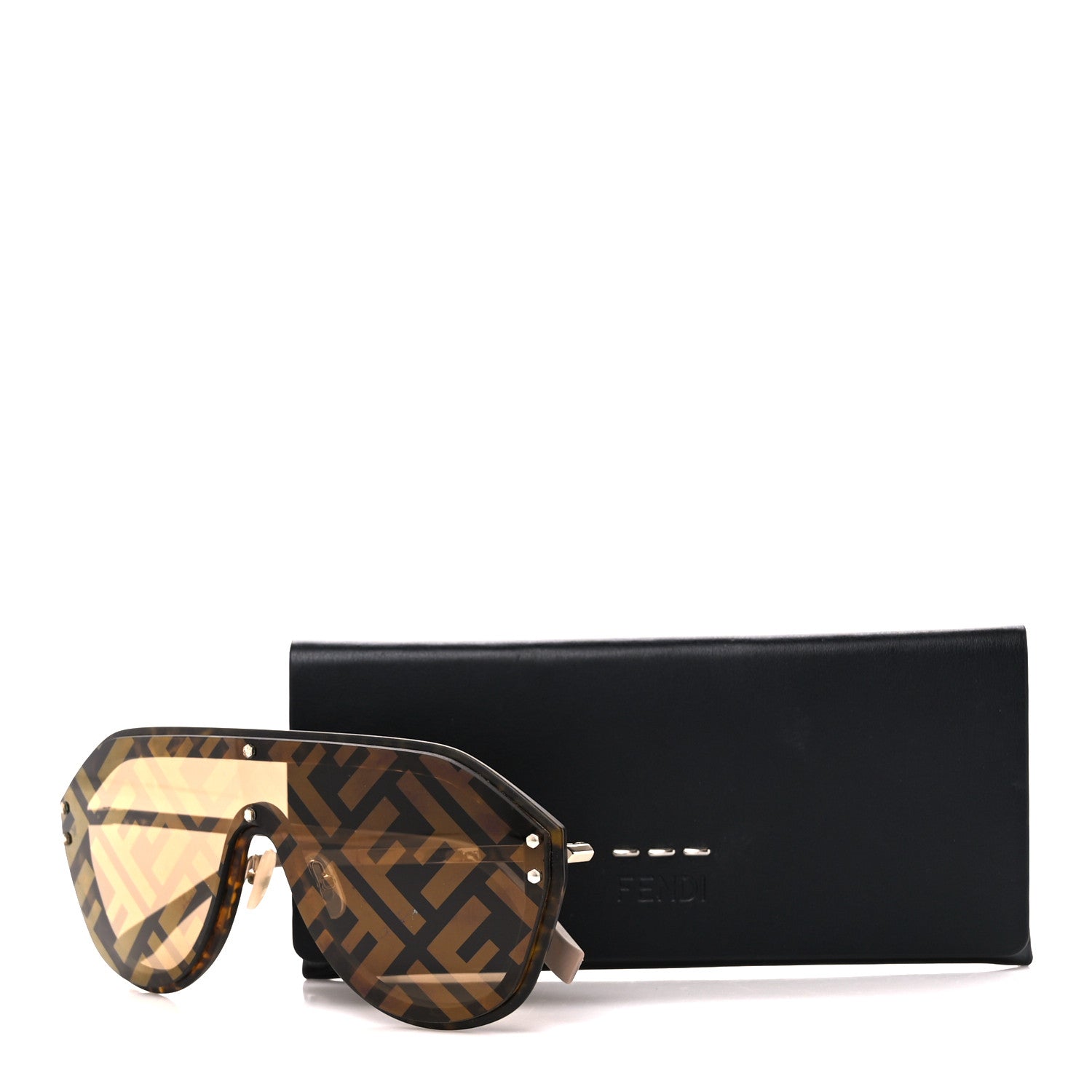 Fendi FF Fabulous Shield Sunglasses FF M0039/G/S White 8 of 8