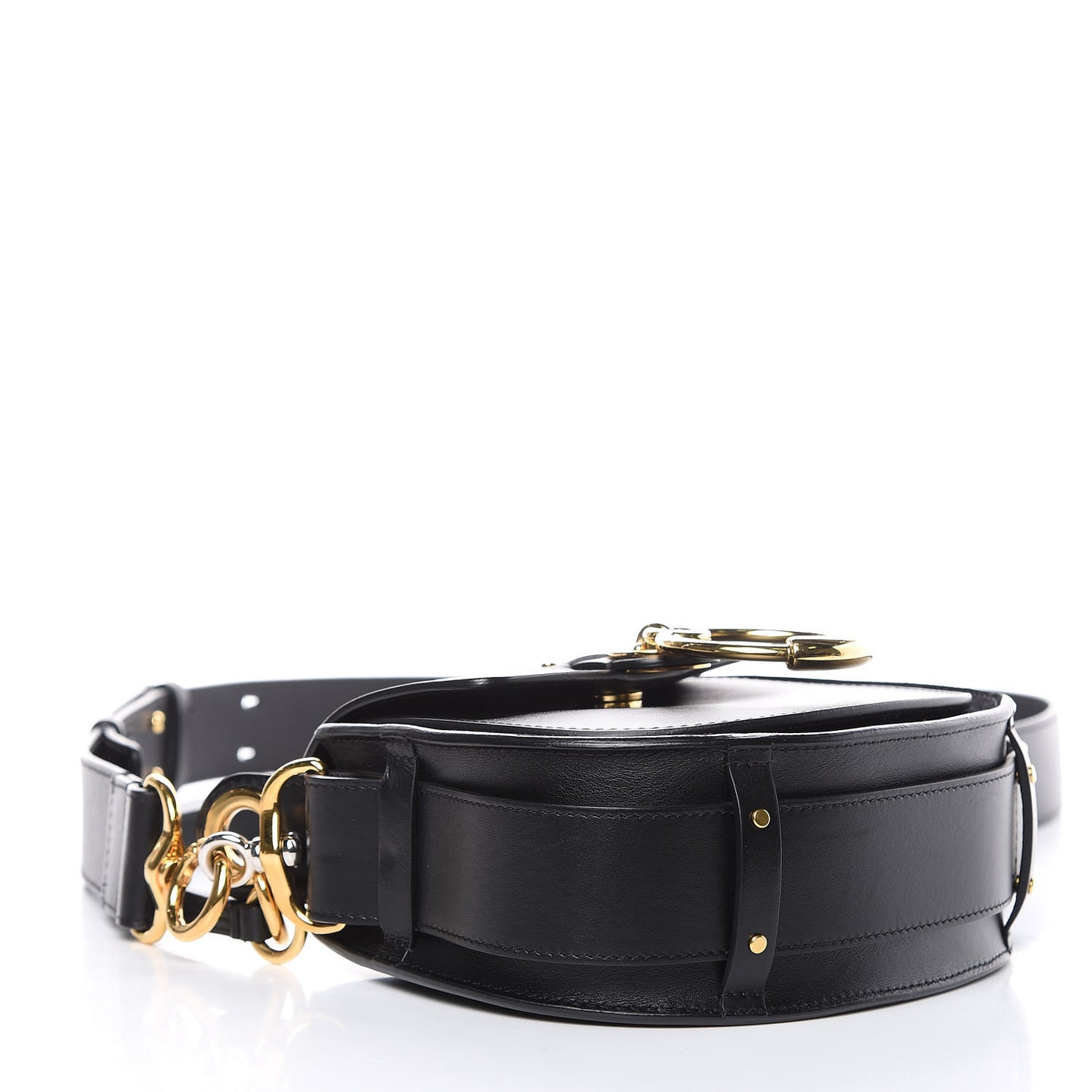 Calfskin Small Tess Bag Black