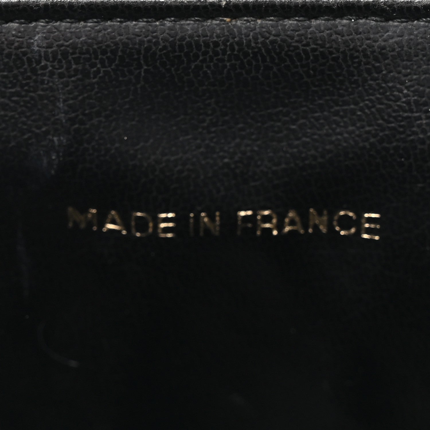 Chanel Caviar Vanity Cosmetic Case Black 7 of 8
