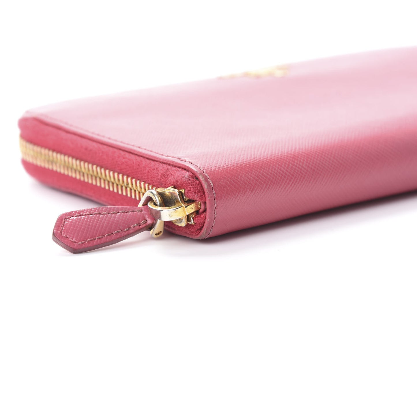 Saffiano Zip Around Wallet Peonia