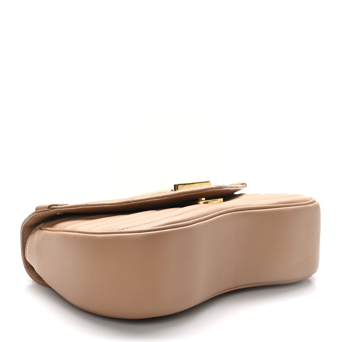Calfskin New Wave Chain MM Noisette
