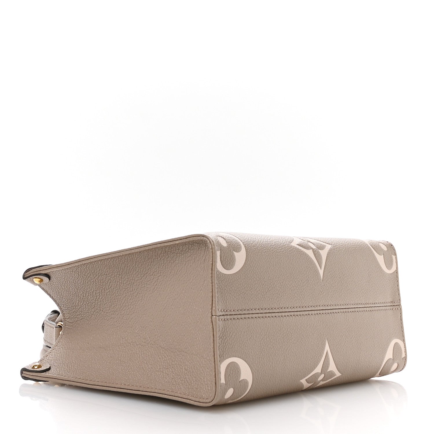 Louis Vuitton Empreinte Monogram Giant Onthego PM Tourterelle Creme 4 of 10