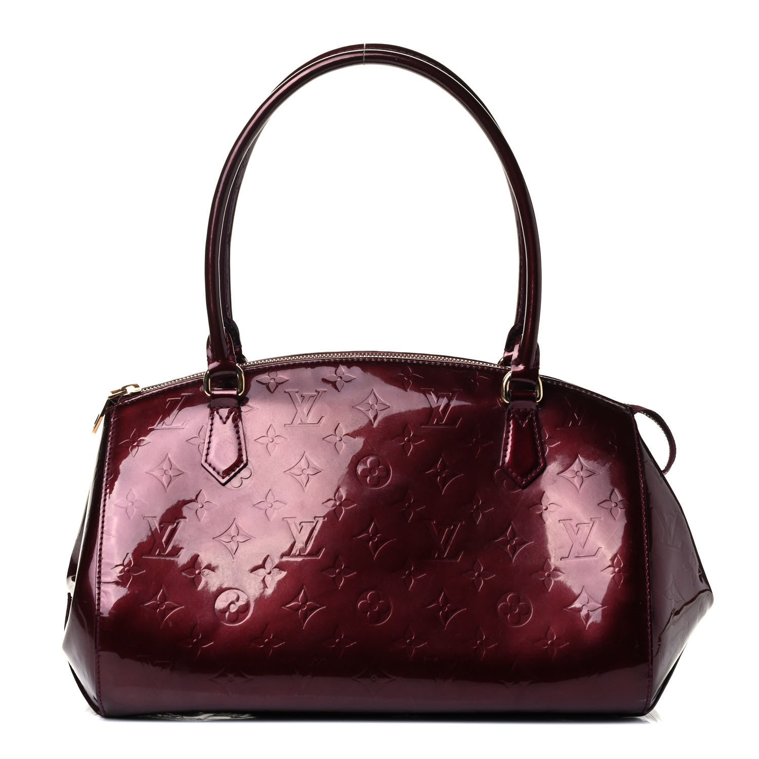 Louis Vuitton Vernis Sherwood GM Rouge Fauviste 2 of 8