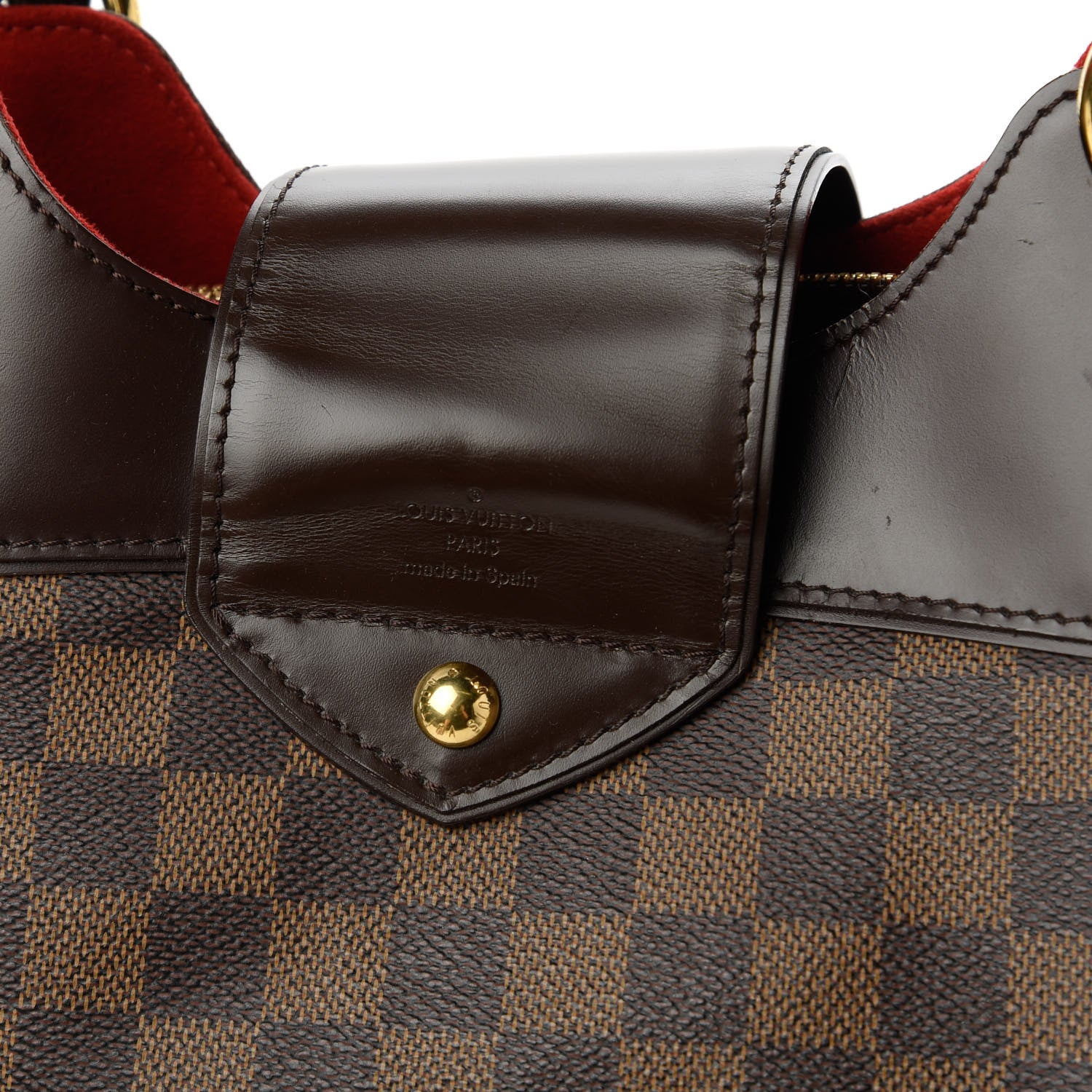 Louis Vuitton Damier Ebene Sistina GM 8 of 9