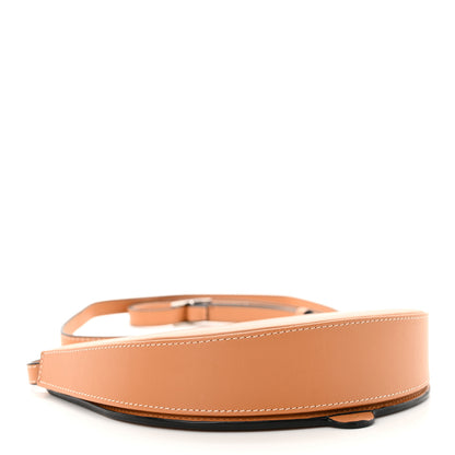 Loewe Soft Calfskin Heel Saddle Bag Tan 4 of 12
