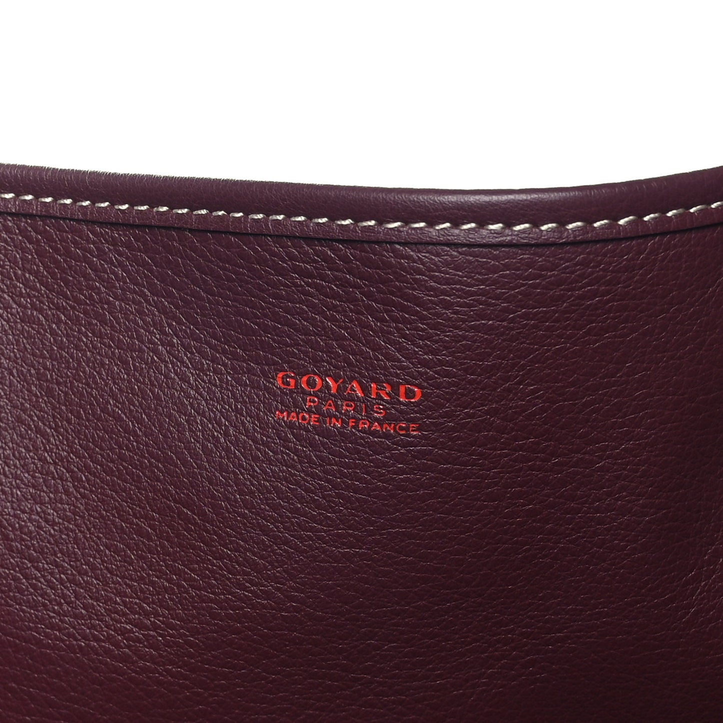 Goyardine Reversible Anjou GM Burgundy