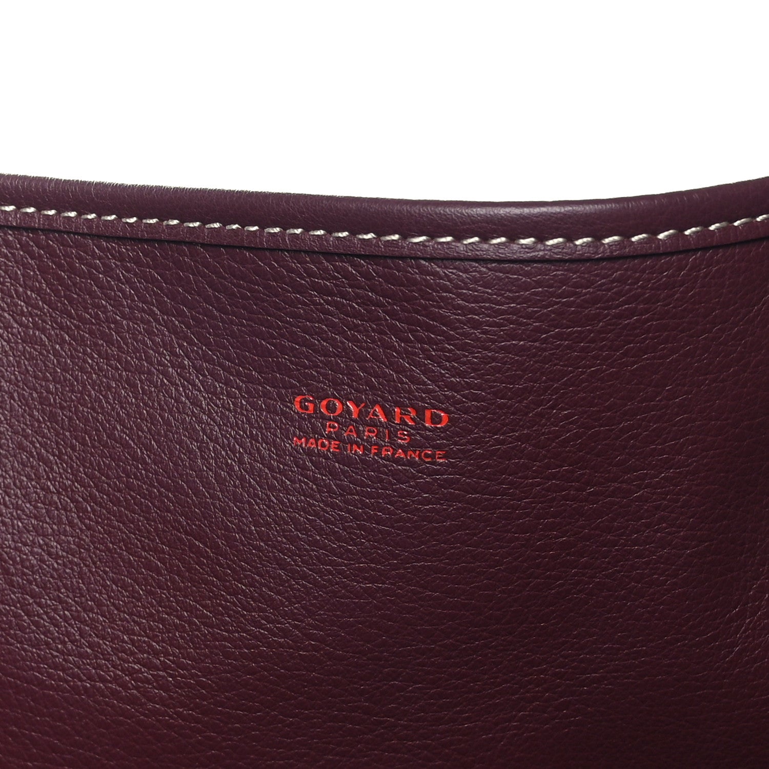 Goyard Goyardine Reversible Anjou GM Burgundy 7 of 14