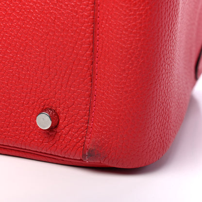 Hermes Taurillon Clemence Lindy 34 Rouge Casaque 11 of 11