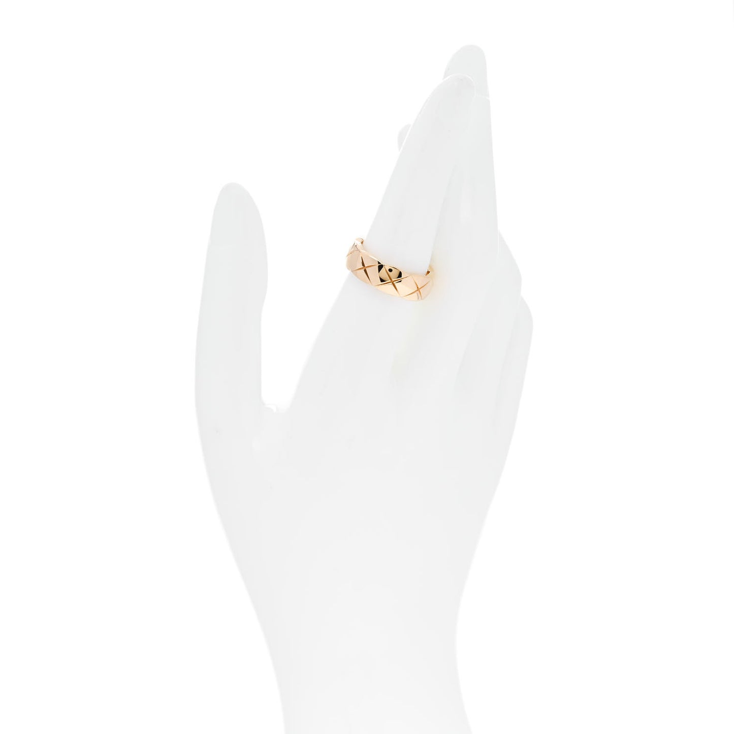 18K Yellow Gold Small Coco Crush Ring 55 7.25