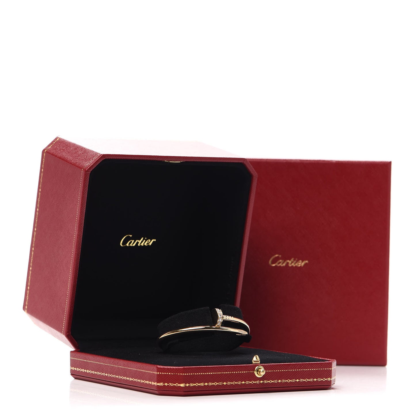 18K Yellow Gold Diamond Juste Un Clou Bracelet 15