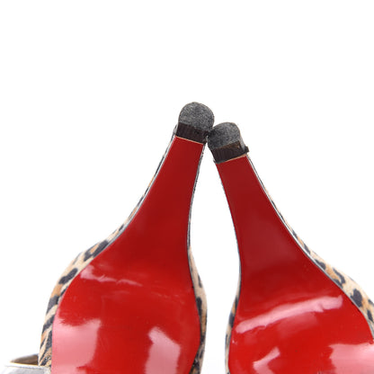 Christian Louboutin PVC Suede Winter Trash 100 Pumps 37 Multi 12 of 12