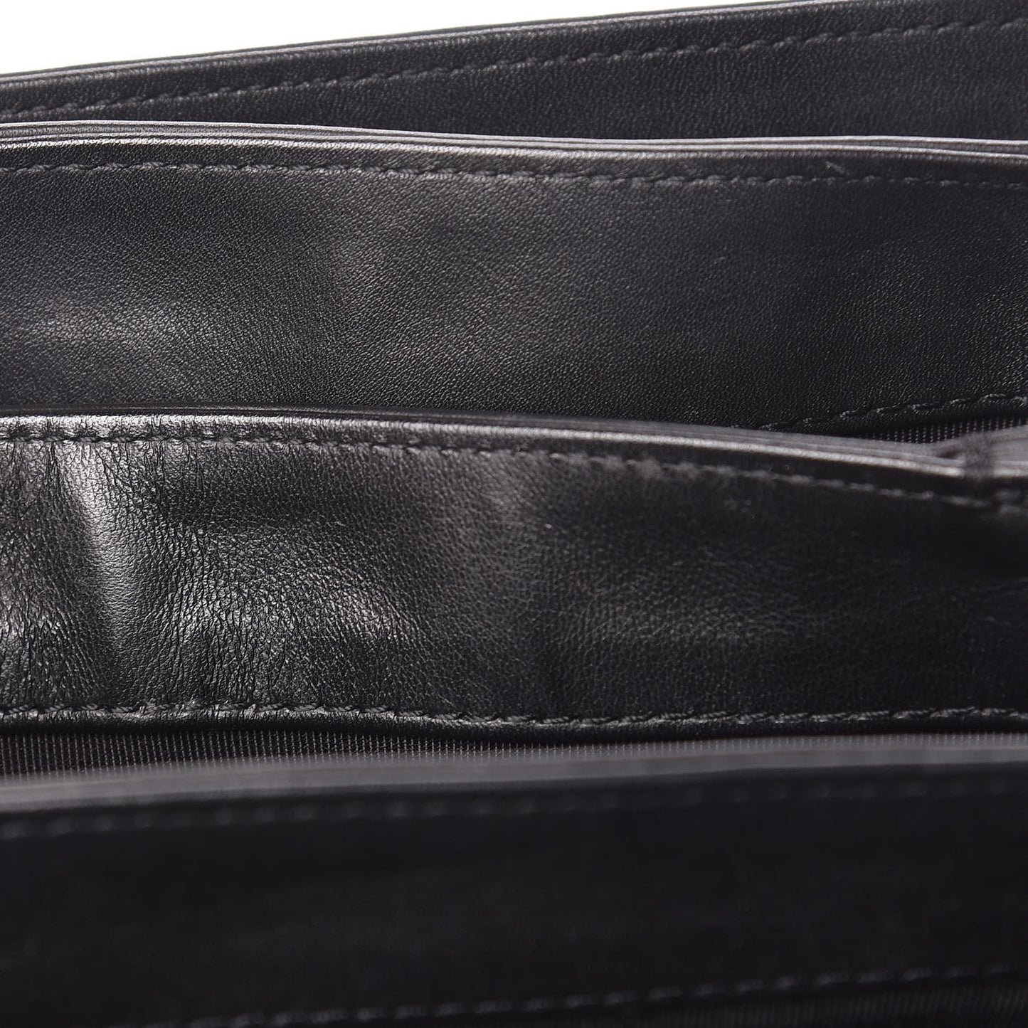 Calfskin Mini Tramezzo Flap Black