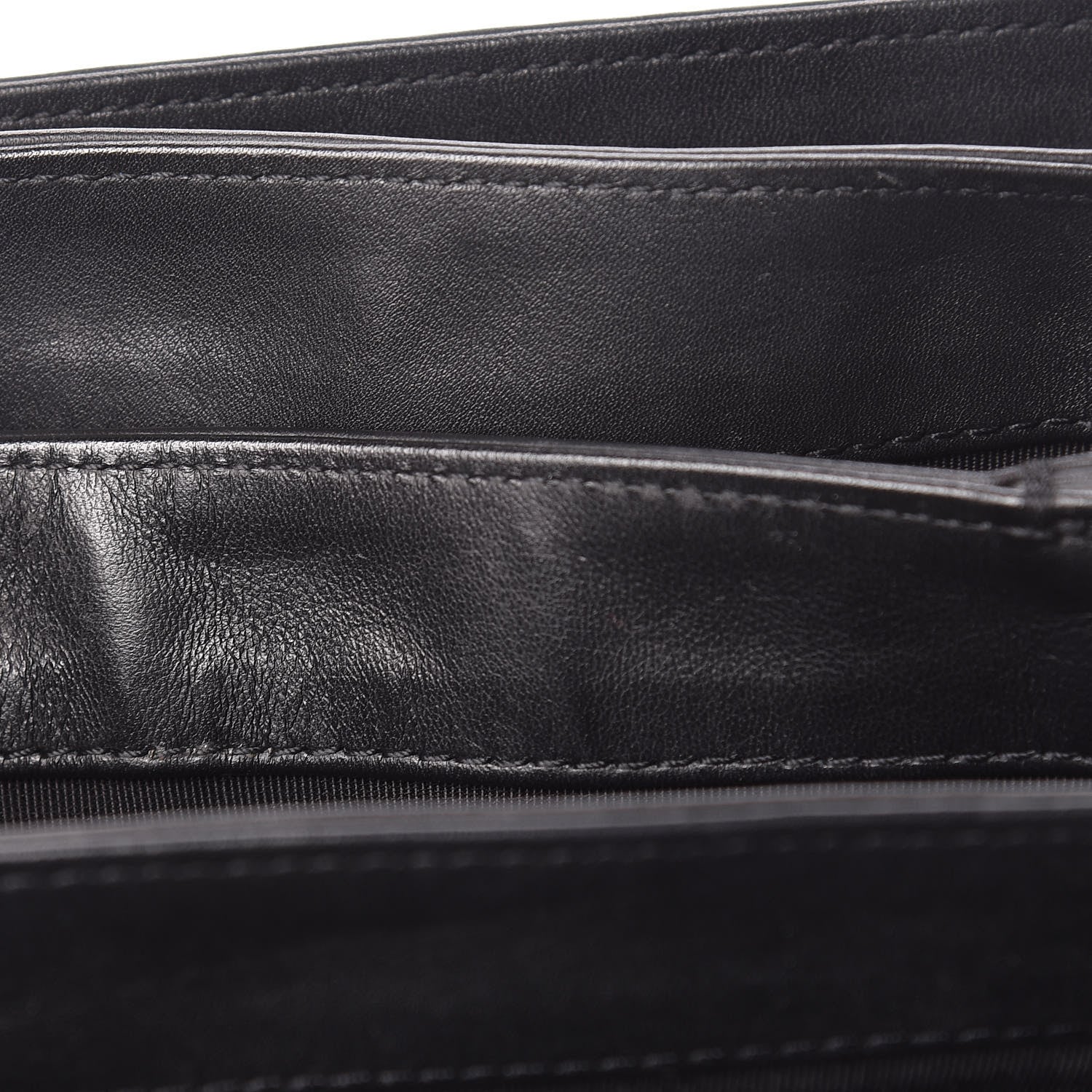 Chanel Calfskin Mini Tramezzo Flap Black 13 of 19