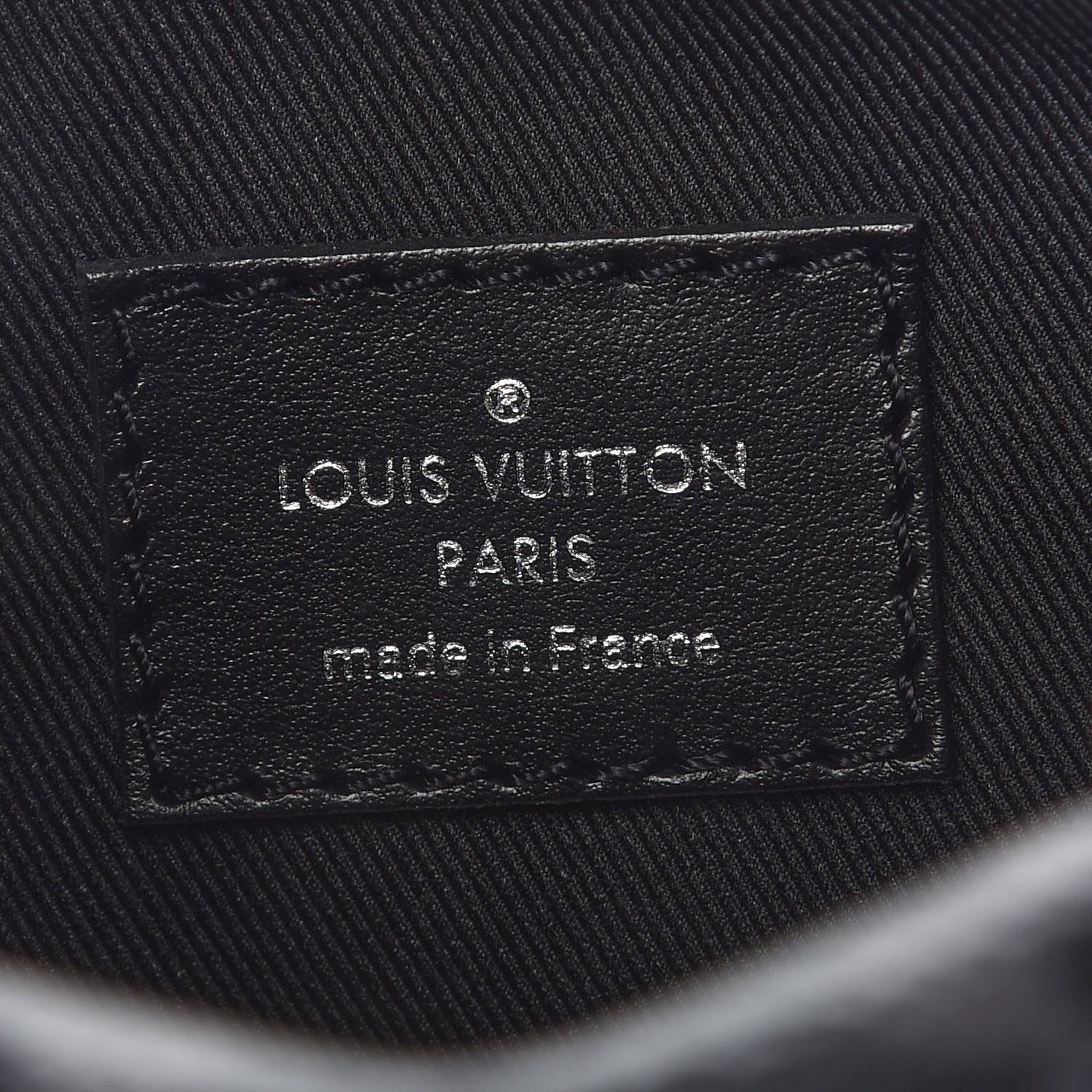 Louis Vuitton Reverse Monogram Eclipse Keepall XS Black 6 of 8