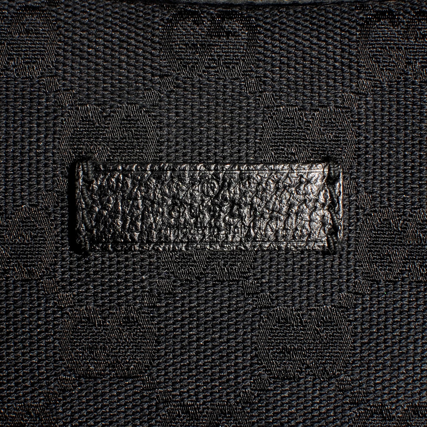 Monogram Messenger Bag Black