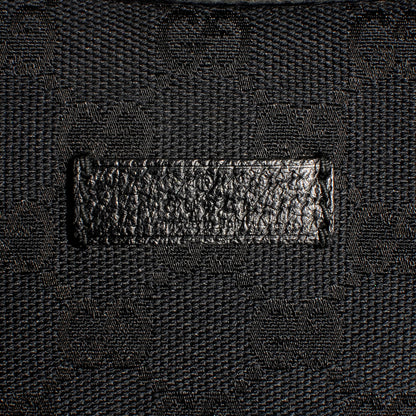 Gucci Monogram Messenger Bag Black 6 of 9
