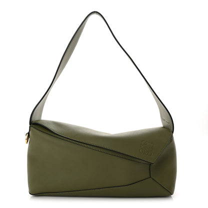 Loewe Calfskin Puzzle Hobo Avocado 1 of 12